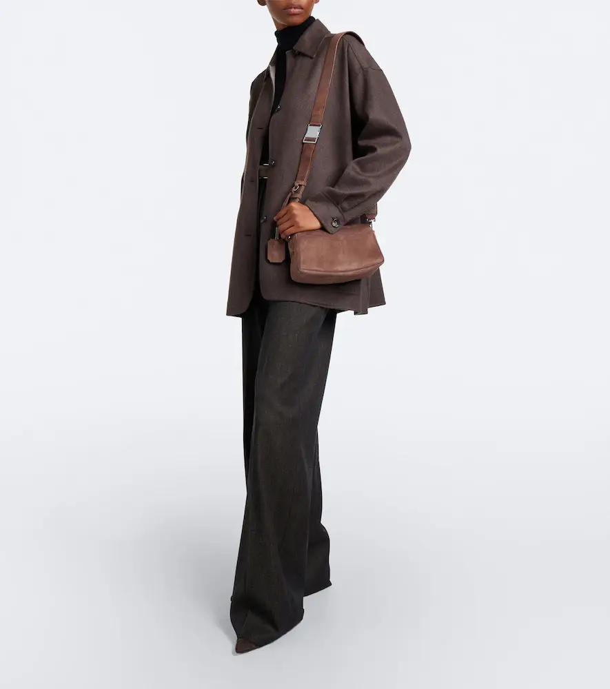 Max Mara Micro suede shoulder bag | Thumbnail 5 Max Mara Micro suede shoulder bag | Thumbnail 5