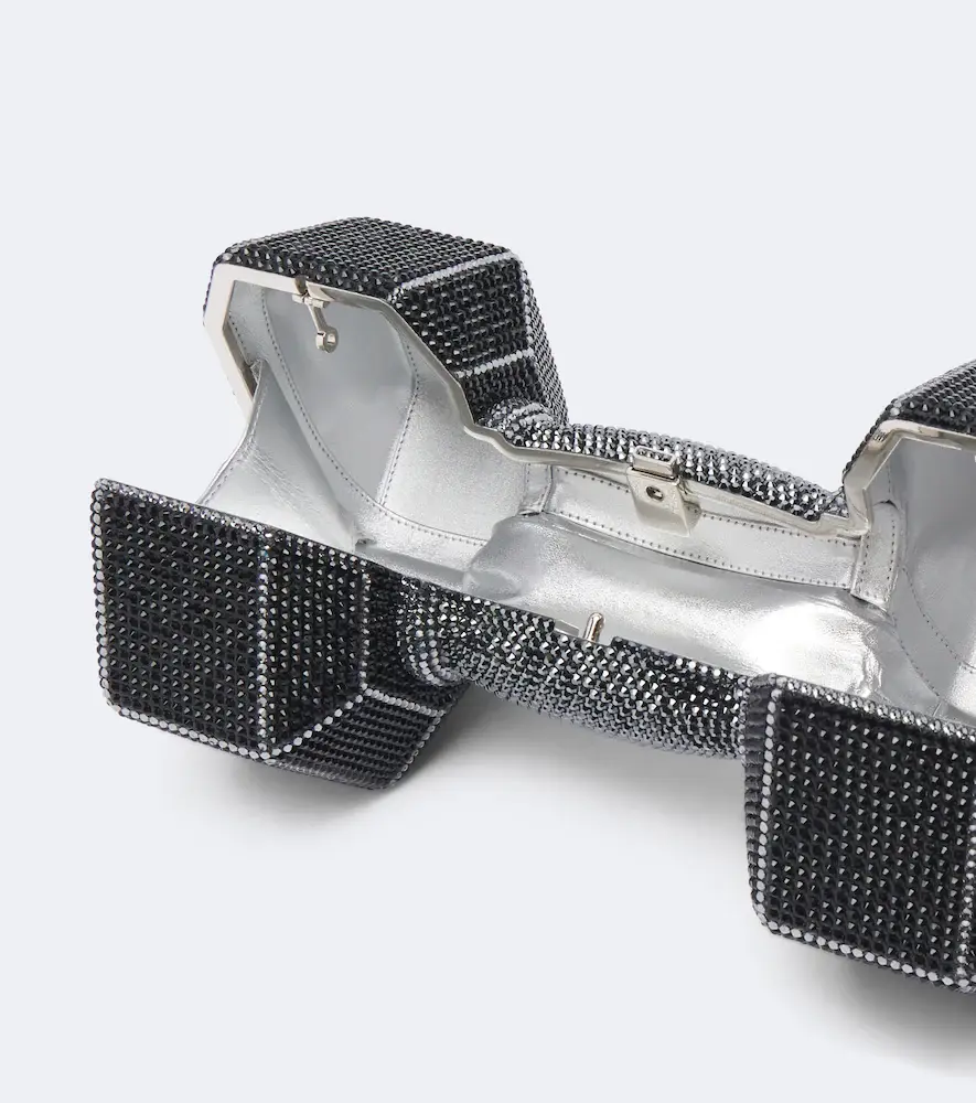 Judith Leiber Couture Dumbbell crystal-embellished clutch | Thumbnail 3 Judith Leiber Couture Dumbbell crystal-embellished clutch | Thumbnail 3