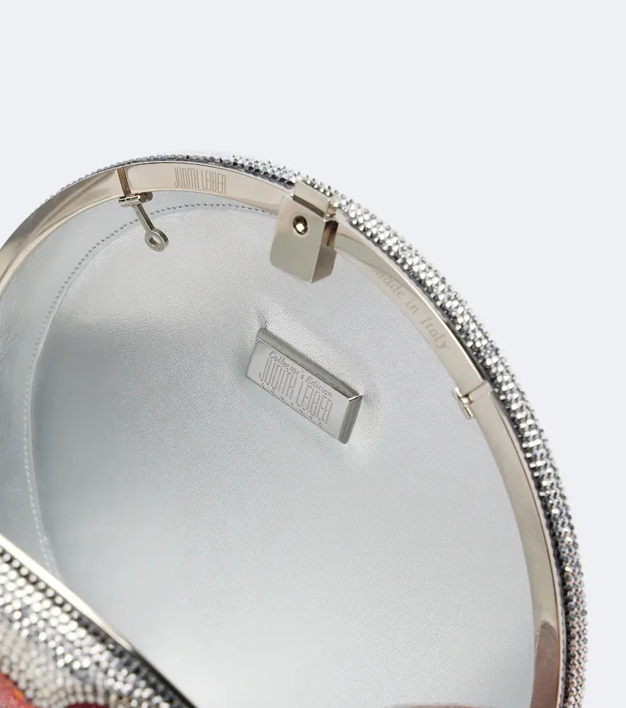 Judith Leiber Couture Seacuterie crystal-embellished clutch | Thumbnail 2 Judith Leiber Couture Seacuterie crystal-embellished clutch | Thumbnail 2