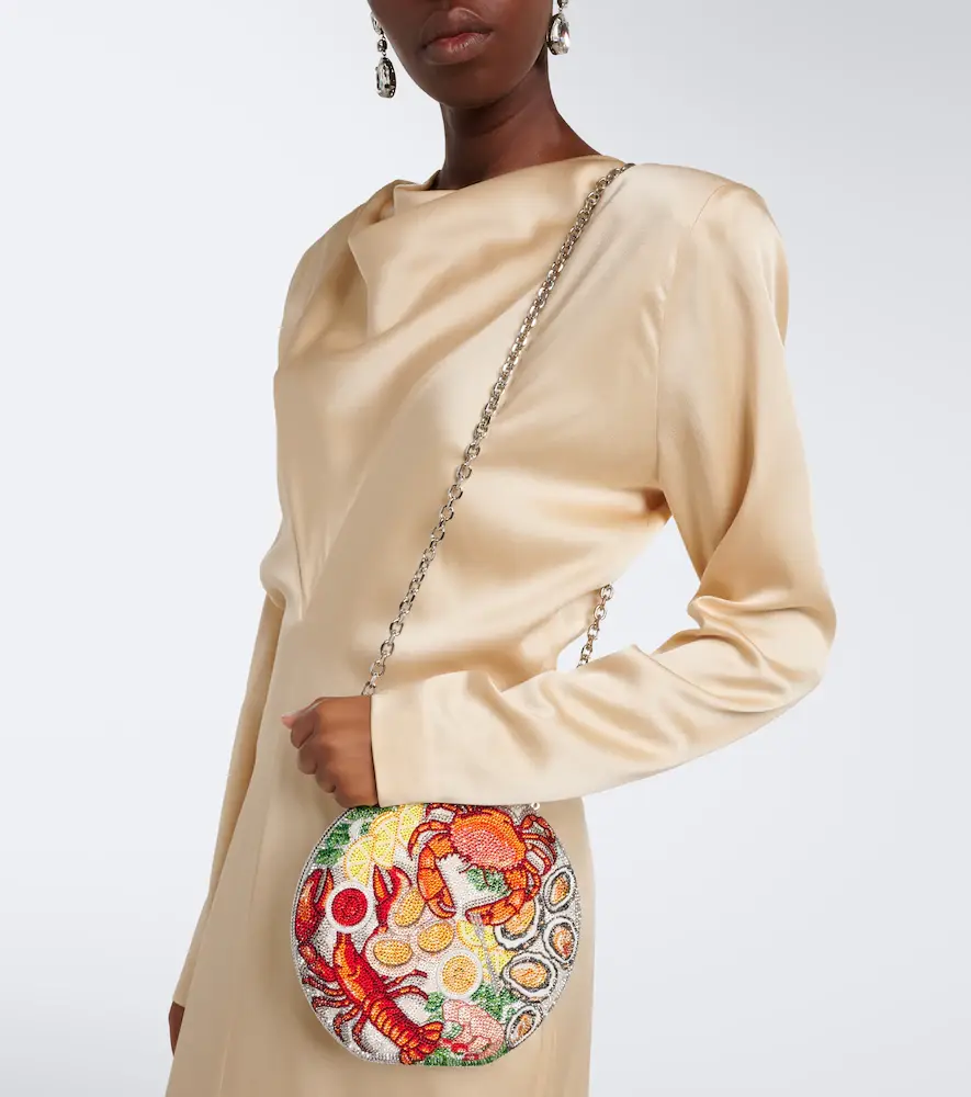 Judith Leiber Couture Seacuterie crystal-embellished clutch | Thumbnail 5 Judith Leiber Couture Seacuterie crystal-embellished clutch | Thumbnail 5