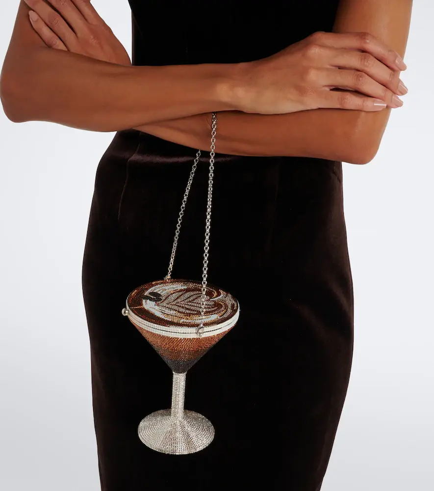 Judith Leiber Couture Martini Espresso crystal-embellished clutch | Thumbnail 4 Judith Leiber Couture Martini Espresso crystal-embellished clutch | Thumbnail 4