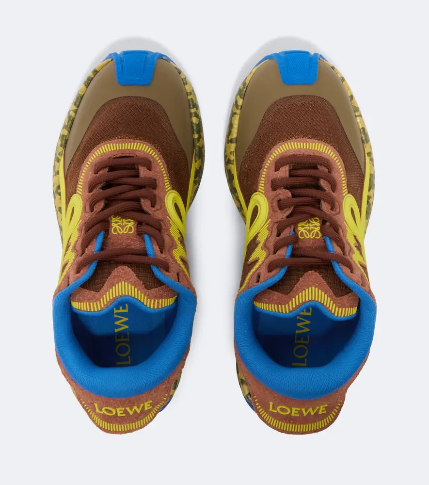 Loewe Pogo suede-trimmed sneakers | Thumbnail 4 Loewe Pogo suede-trimmed sneakers | Thumbnail 4