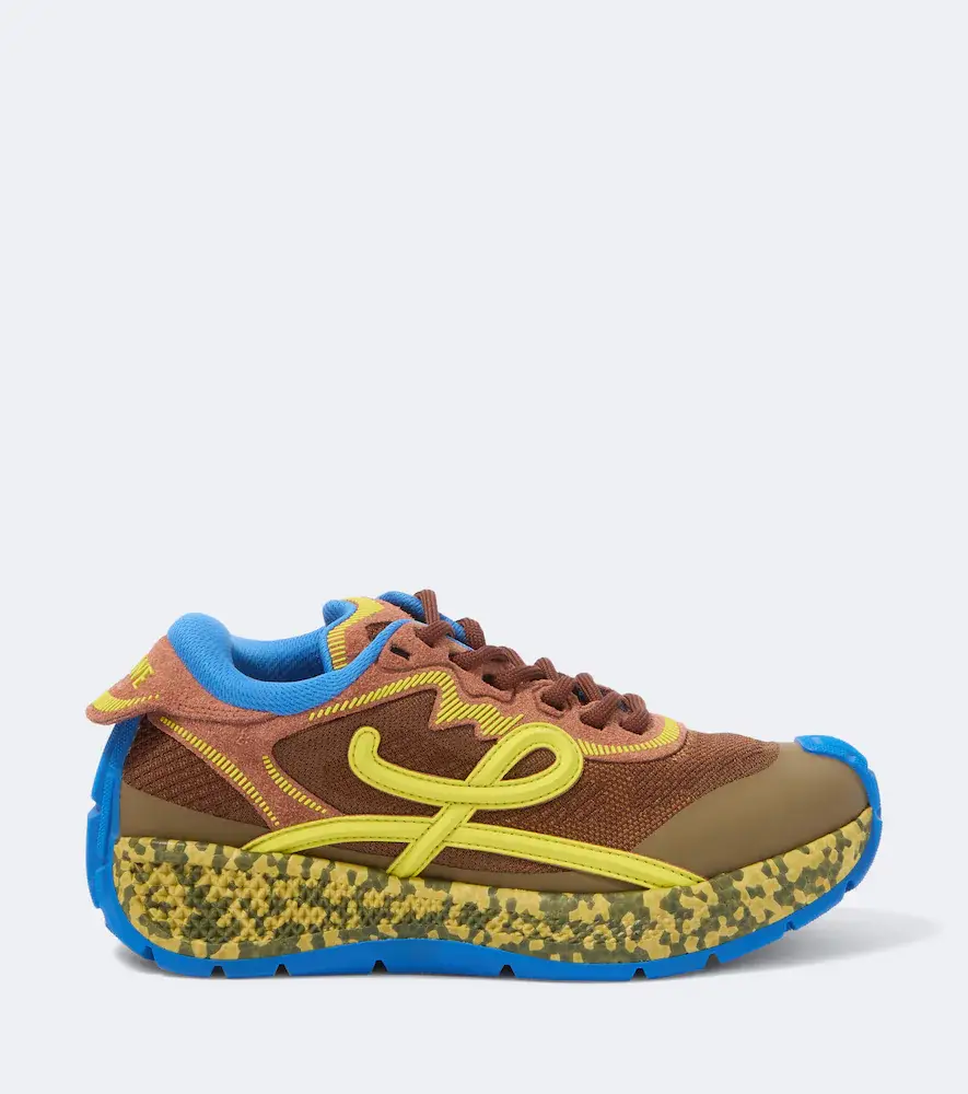 Loewe Pogo suede-trimmed sneakers | Thumbnail 5 Loewe Pogo suede-trimmed sneakers | Thumbnail 5