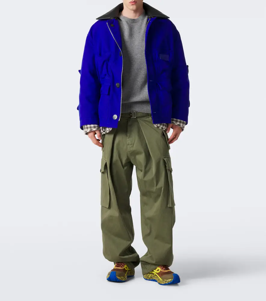 Loewe Pogo suede-trimmed sneakers | Thumbnail 7 Loewe Pogo suede-trimmed sneakers | Thumbnail 7