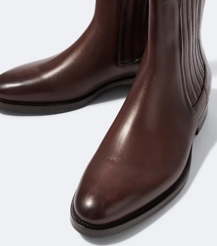 Brunello Cucinelli Leather Chelsea boots | Thumbnail 5 Brunello Cucinelli Leather Chelsea boots | Thumbnail 5