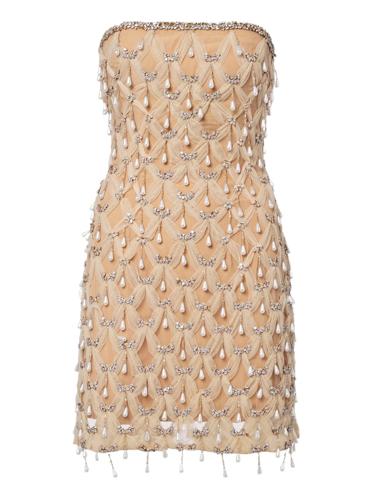 Là Fuori Barely There embellished minidress Là Fuori Barely There embellished minidress