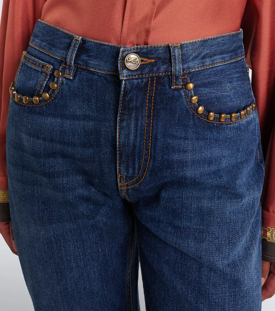 Etro Faded studded straight jeans | Thumbnail 3 Etro Faded studded straight jeans | Thumbnail 3