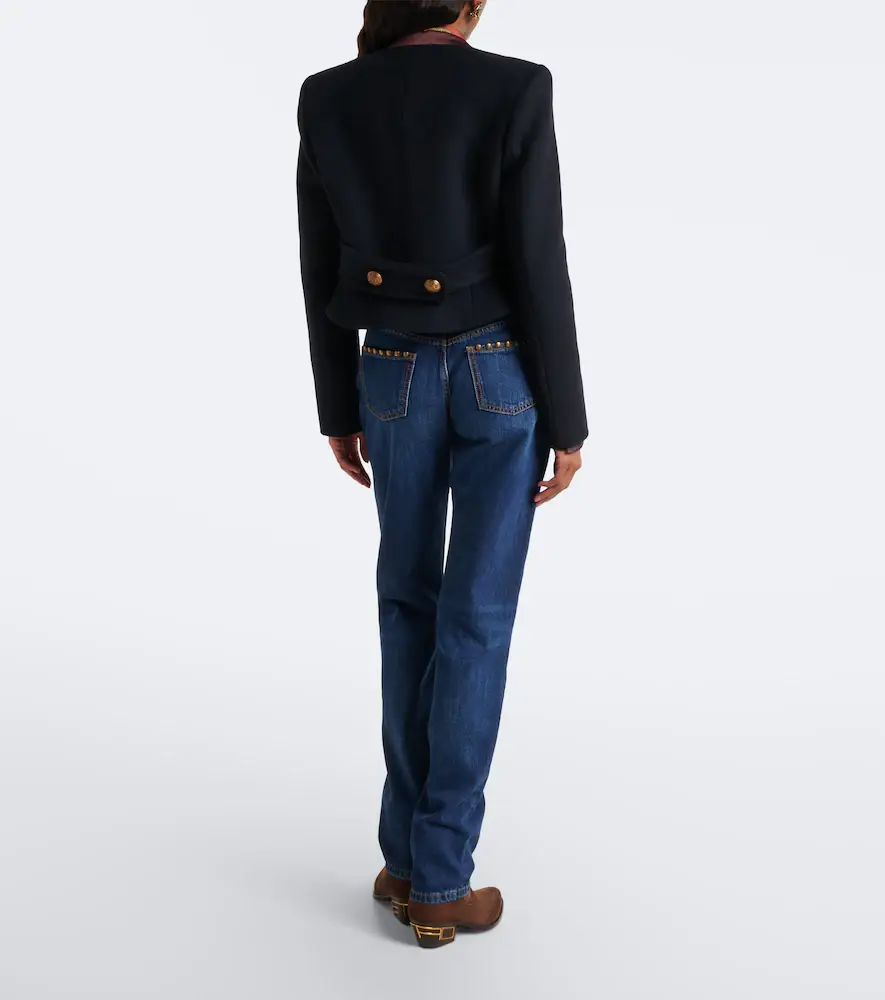 Etro Faded studded straight jeans | Thumbnail 7 Etro Faded studded straight jeans | Thumbnail 7