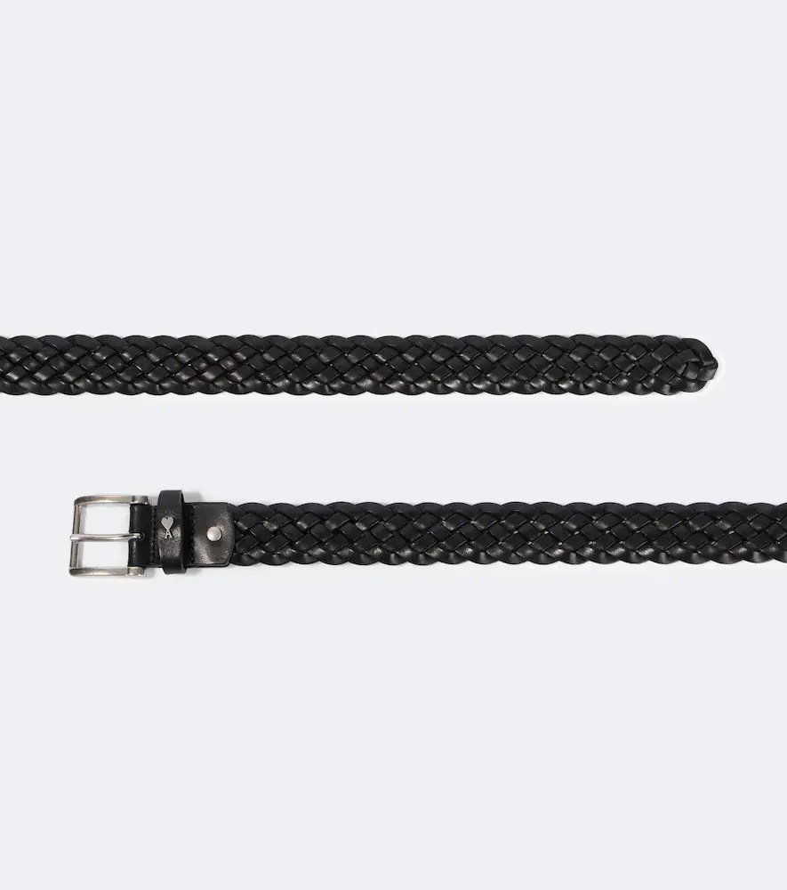 AMI PARIS Paris Paris braided leather belt | Thumbnail 2 AMI PARIS Paris Paris braided leather belt | Thumbnail 2
