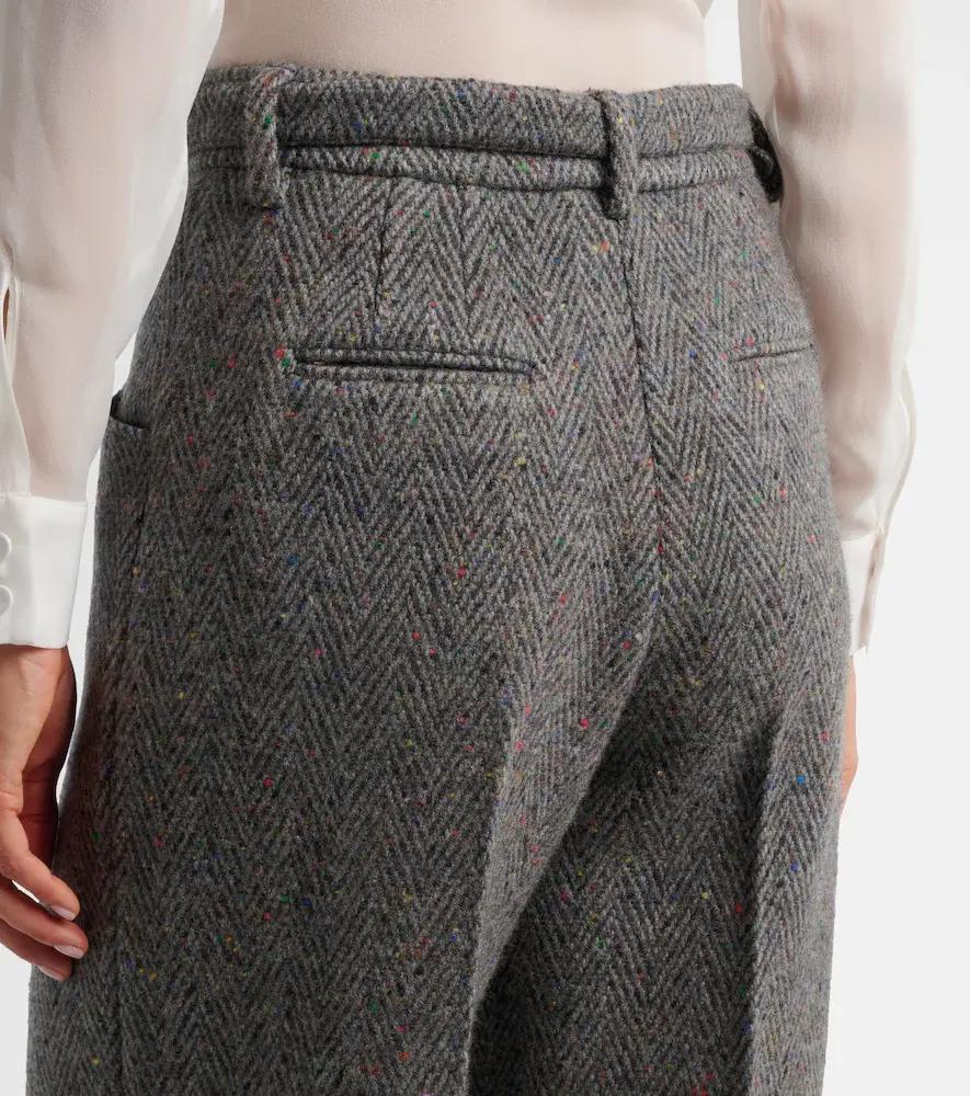 Gabriela Hearst Norman belted cashmere and wool wide-leg pants | Thumbnail 3 Gabriela Hearst Norman belted cashmere and wool wide-leg pants | Thumbnail 3