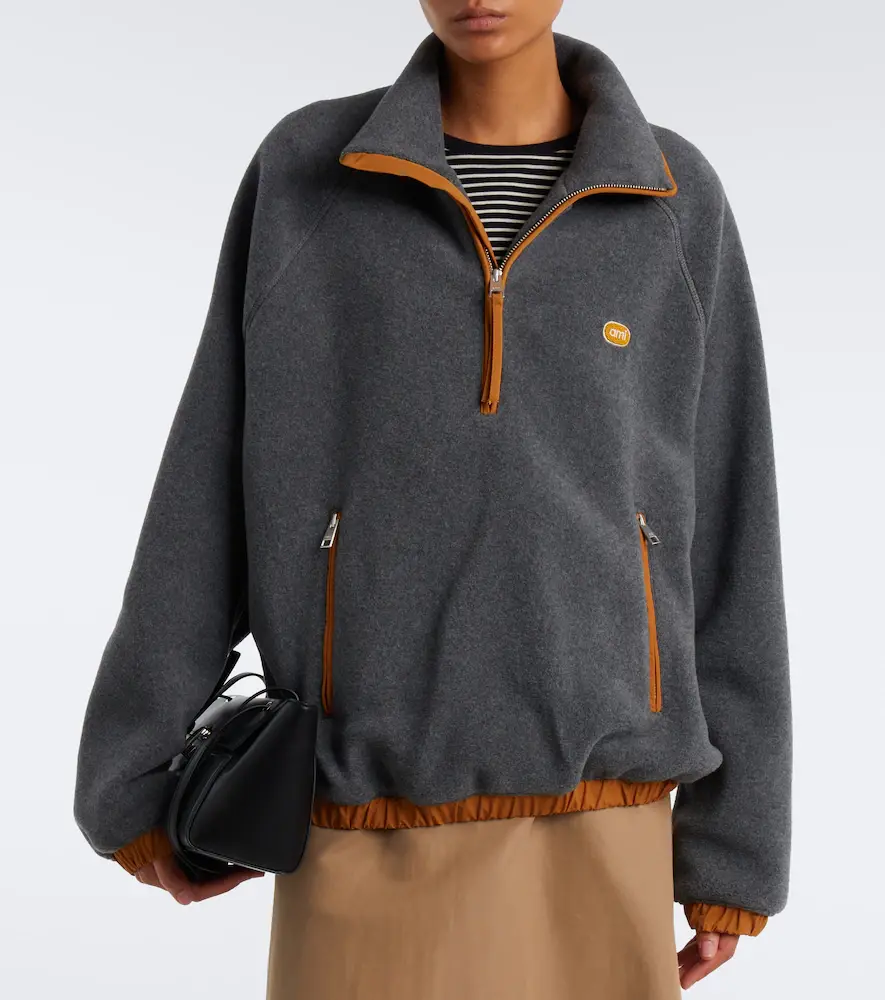 AMI PARIS Fleece sweatshirt | Thumbnail 2 AMI PARIS Fleece sweatshirt | Thumbnail 2