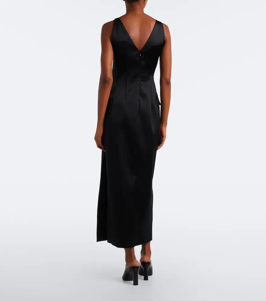 Sportmax Satin cocktail dress | Thumbnail 2 Sportmax Satin cocktail dress | Thumbnail 2