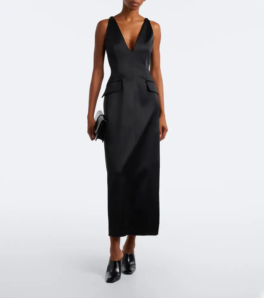 Sportmax Satin cocktail dress | Thumbnail 4 Sportmax Satin cocktail dress | Thumbnail 4
