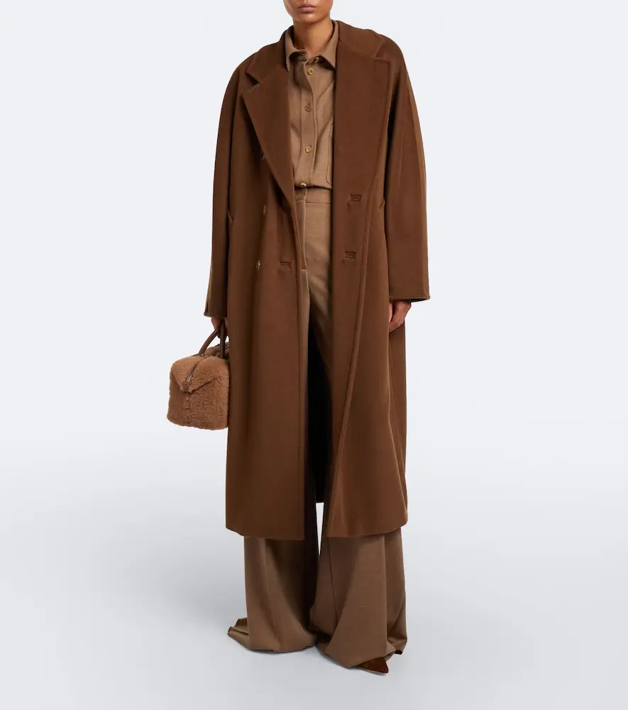 Max Mara Camel hair and wool-blend shirt | Thumbnail 5 Max Mara Camel hair and wool-blend shirt | Thumbnail 5