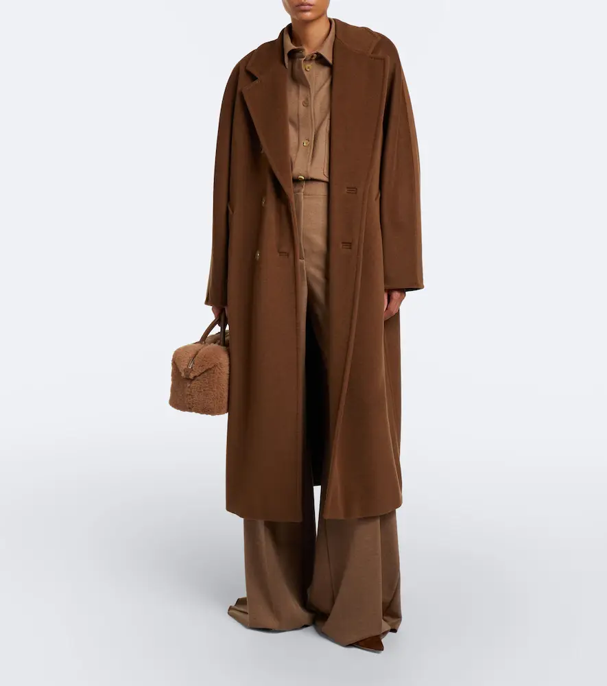 Max Mara Camel hair and wool-blend wide-leg pants | Thumbnail 6