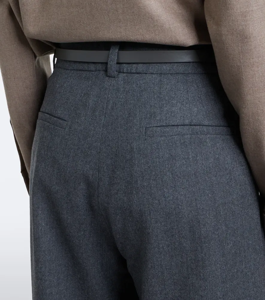 Max Mara Wool-blend flannel balloon pants | Thumbnail 5 Max Mara Wool-blend flannel balloon pants | Thumbnail 5