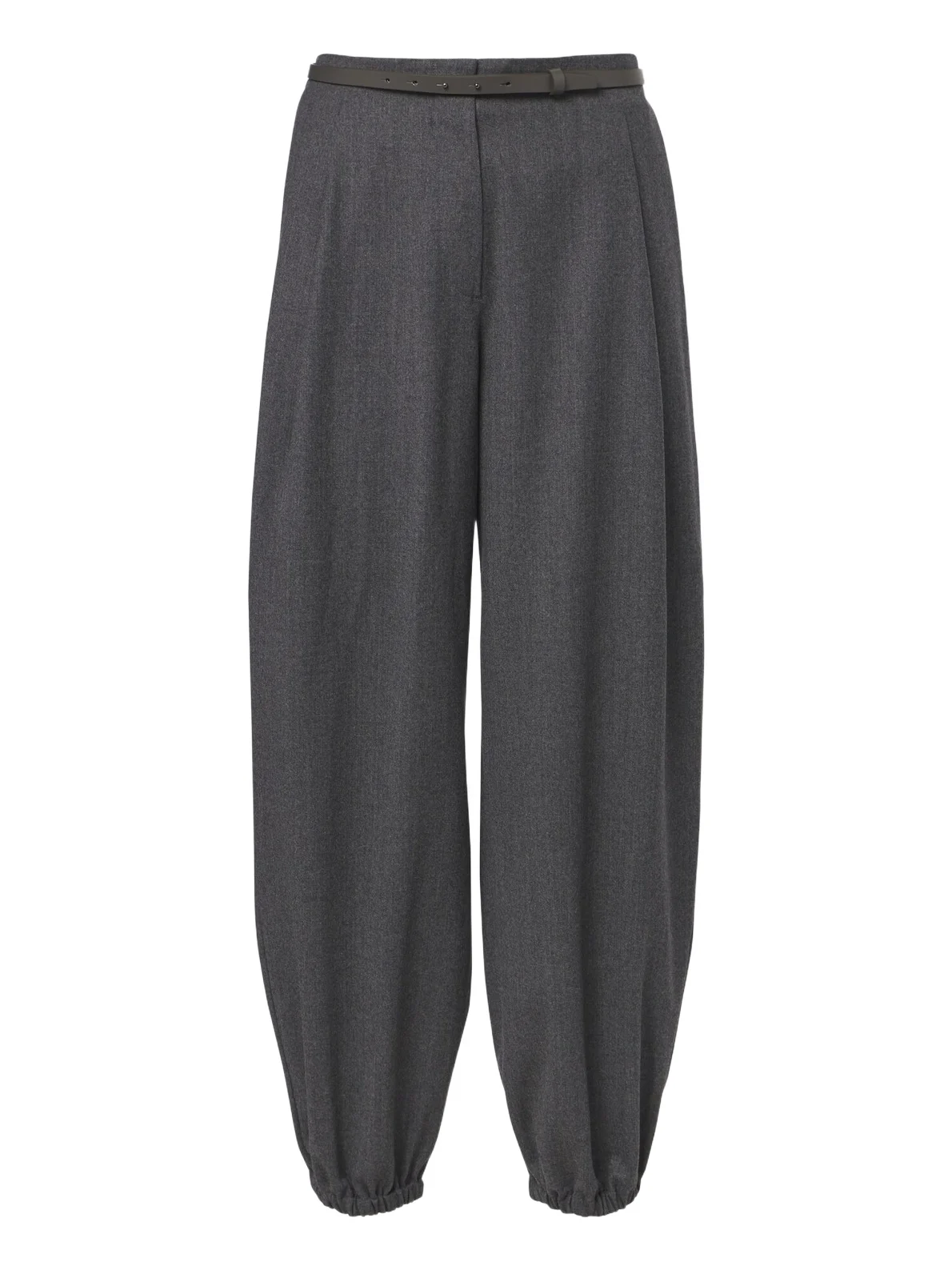 Max Mara Wool-blend flannel balloon pants