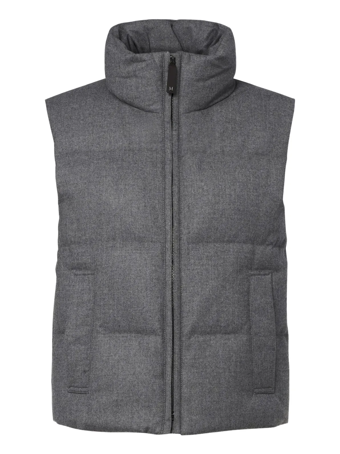 The Cube cashmere-blend down vest The Cube cashmere-blend down vest