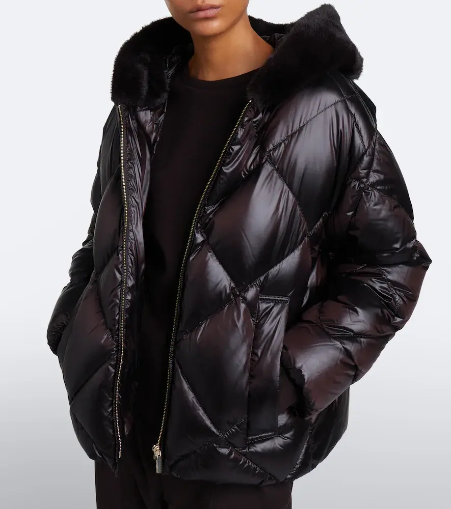 Max Mara The Cube hooded quilted down jacket | Thumbnail 4 Max Mara The Cube hooded quilted down jacket | Thumbnail 4