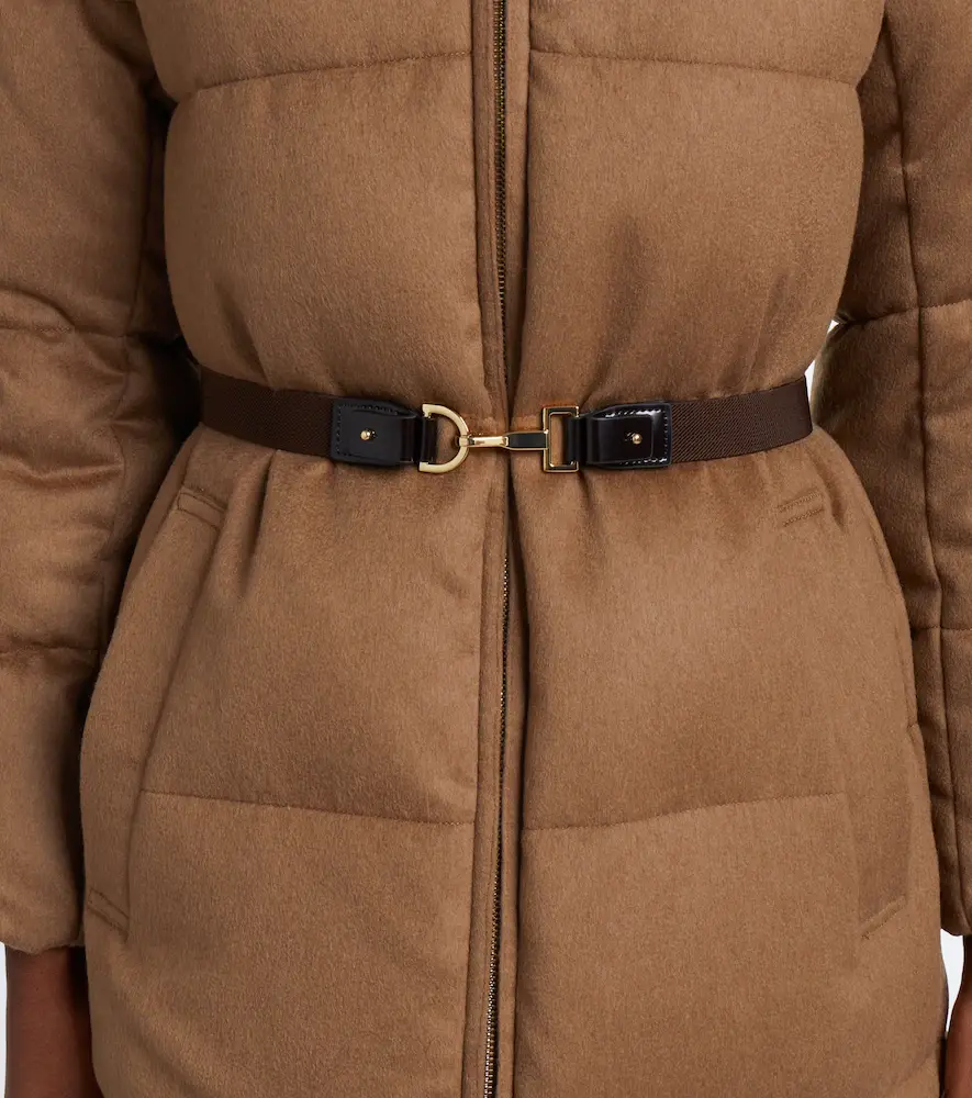 Max Mara The Cube reversible calf hair down coat | Thumbnail 4 Max Mara The Cube reversible calf hair down coat | Thumbnail 4