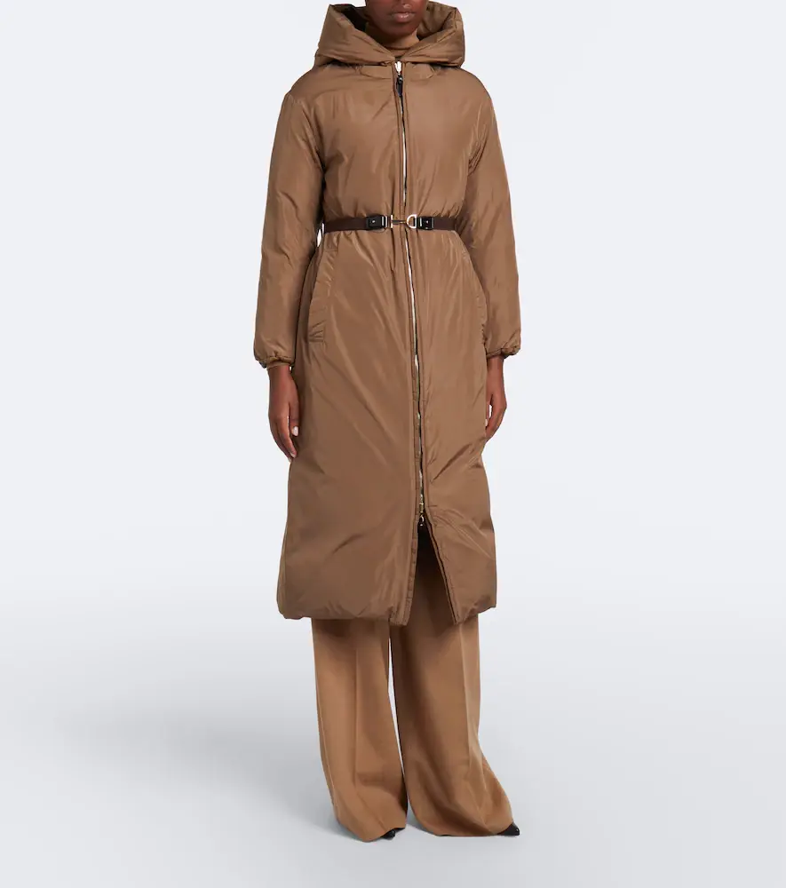 Max Mara The Cube reversible calf hair down coat | Thumbnail 8 Max Mara The Cube reversible calf hair down coat | Thumbnail 8