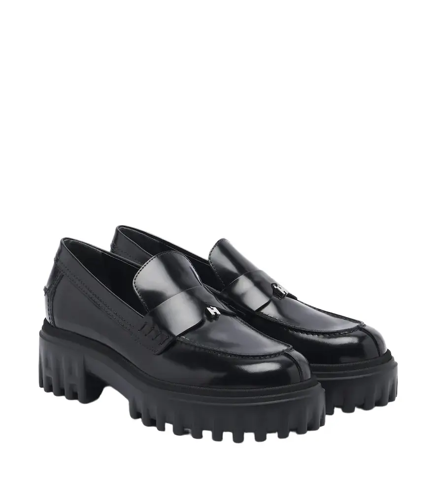 H700 leather loafers