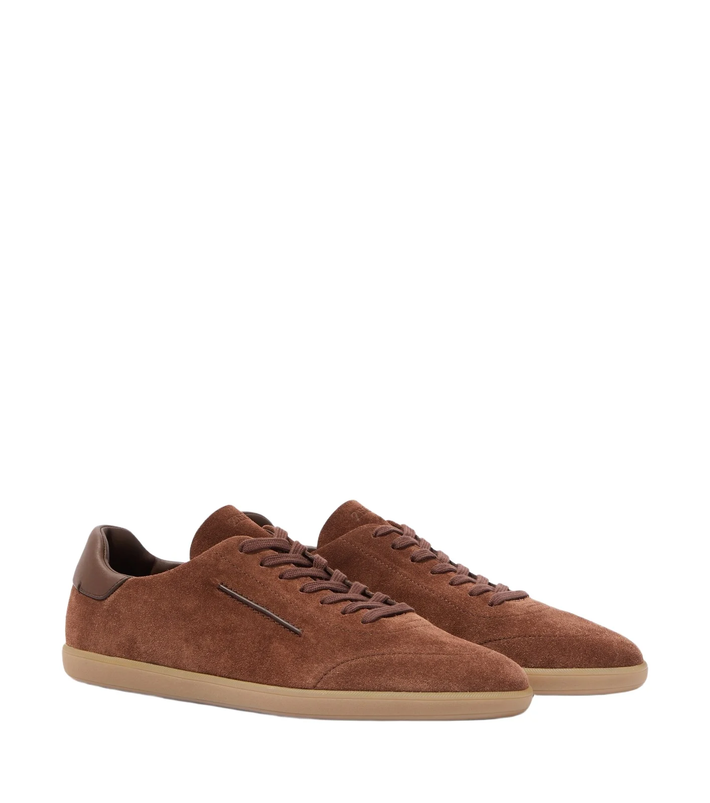 Zegna 232 suede sneakers