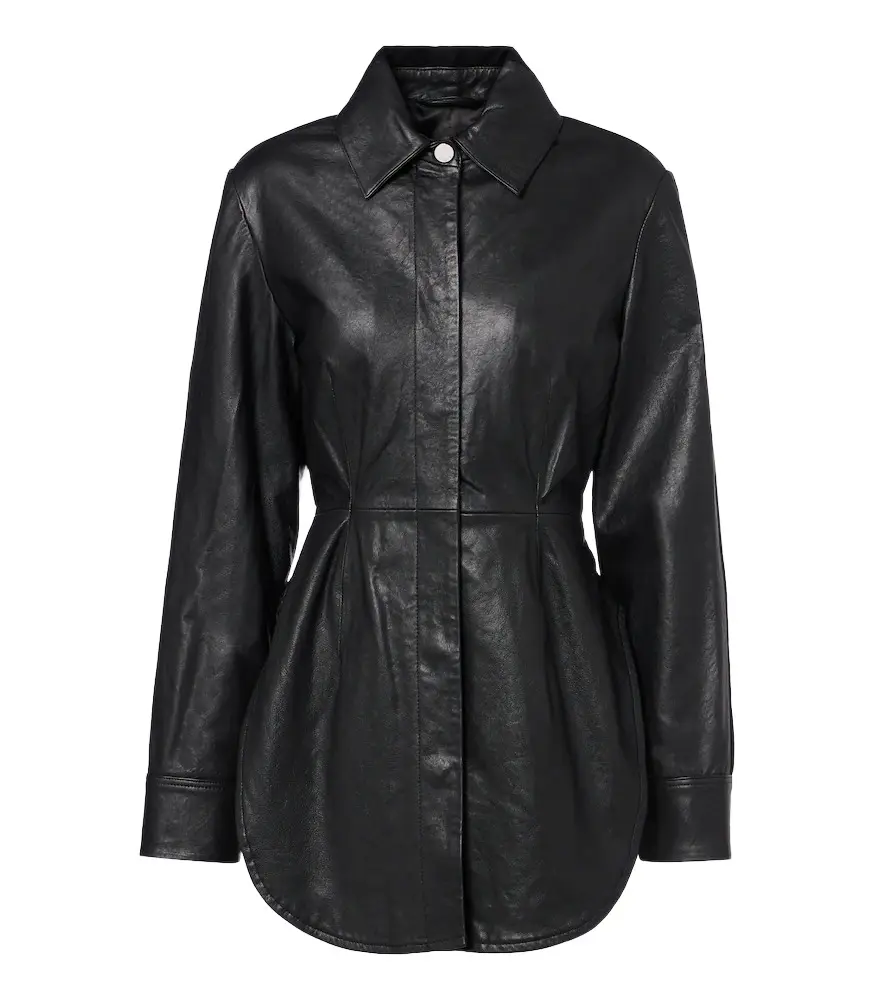 Leather and suede shirt Leather and suede shirt