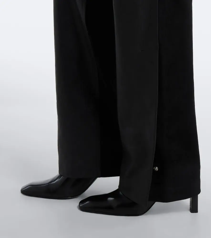 Sportmax Leather and suede straight pants | Thumbnail 2 Sportmax Leather and suede straight pants | Thumbnail 2