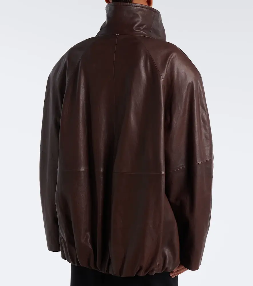 Sportmax Belted leather jacket | Thumbnail 6 Sportmax Belted leather jacket | Thumbnail 6