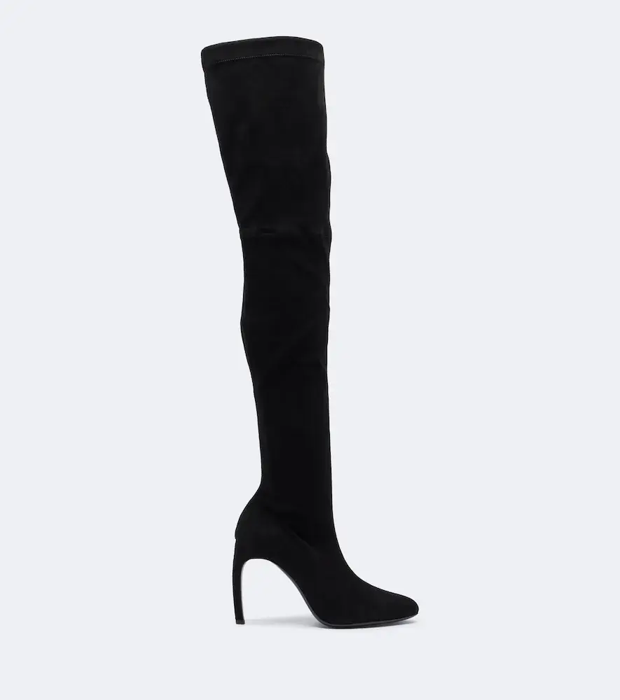 Victoria Beckham Harlow suede over-the-knee boots | Thumbnail 2