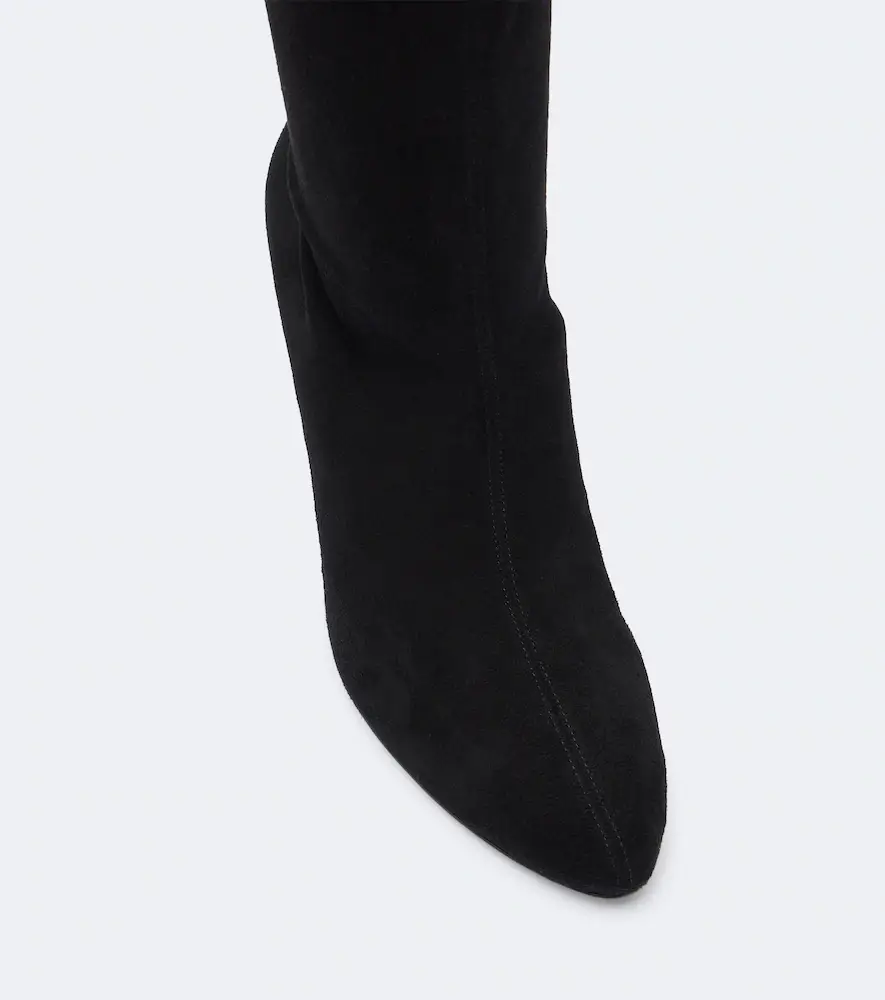 Victoria Beckham Harlow suede over-the-knee boots | Thumbnail 3