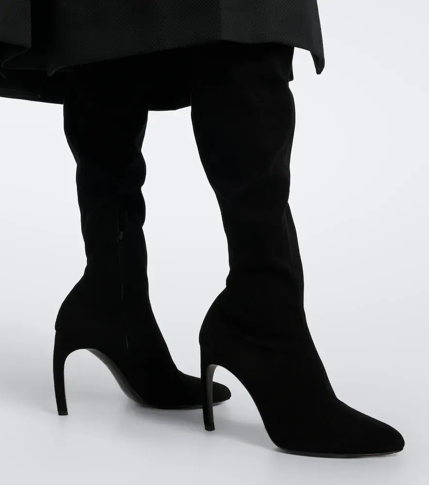 Victoria Beckham Harlow suede over-the-knee boots | Thumbnail 6