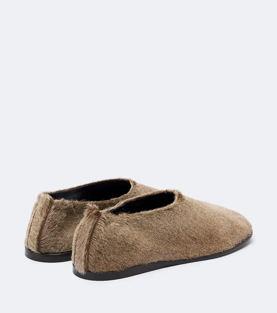 Lemaire Calf hair slip-on shoes | Thumbnail 4 Lemaire Calf hair slip-on shoes | Thumbnail 4