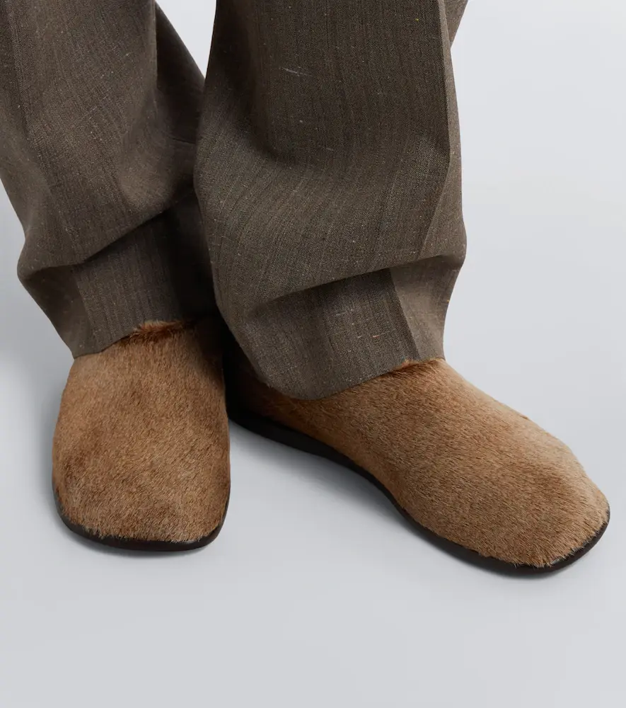 Lemaire Calf hair slip-on shoes | Thumbnail 6 Lemaire Calf hair slip-on shoes | Thumbnail 6