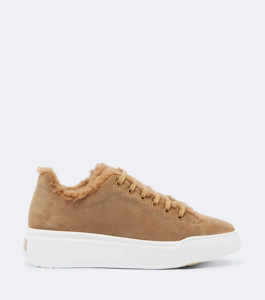 Max Mara Suede low-top sneakers | Thumbnail 3