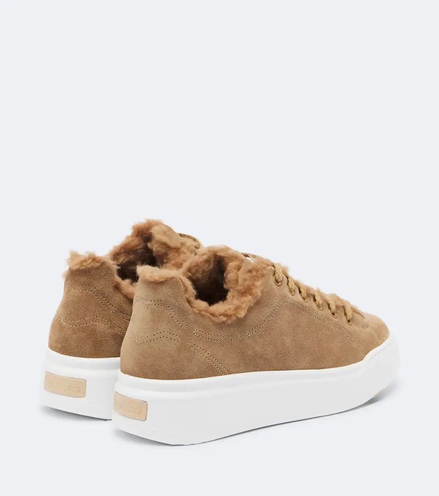 Max Mara Suede low-top sneakers | Thumbnail 4