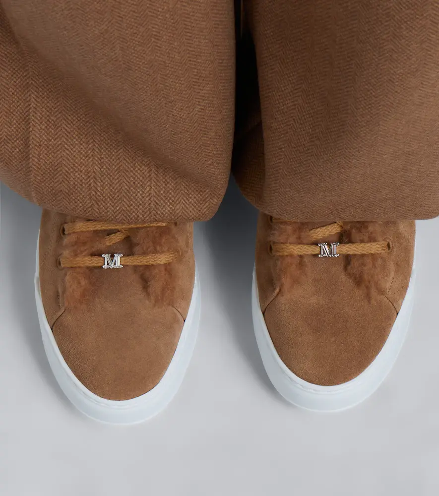 Max Mara Suede low-top sneakers | Thumbnail 5