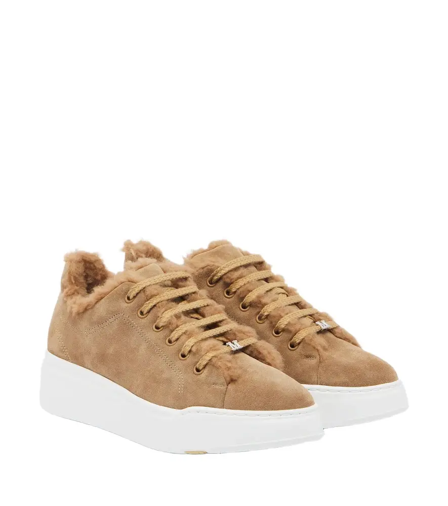 Suede low-top sneakers Suede low-top sneakers