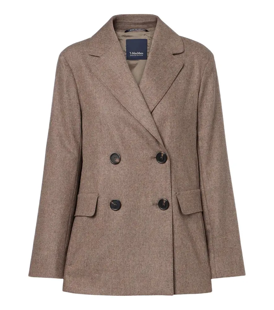 'S Max Mara Double-breasted wool blazer 'S Max Mara Double-breasted wool blazer