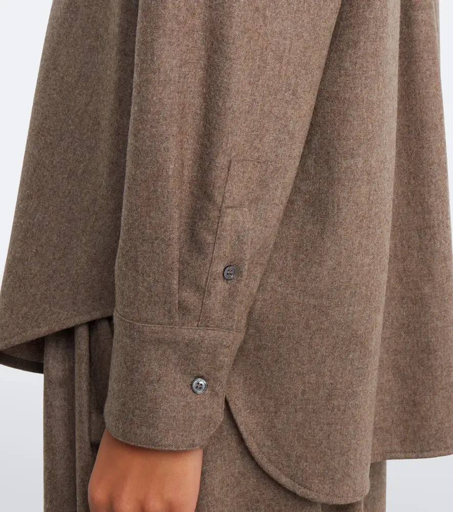 'S Max Mara 'S Max Mara Wool flannel shirt | Thumbnail 2 'S Max Mara 'S Max Mara Wool flannel shirt | Thumbnail 2
