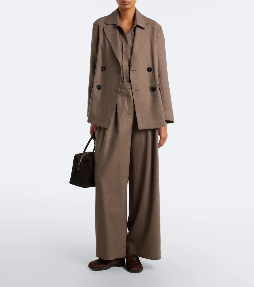 'S Max Mara 'S Max Mara Wool flannel shirt | Thumbnail 6 'S Max Mara 'S Max Mara Wool flannel shirt | Thumbnail 6