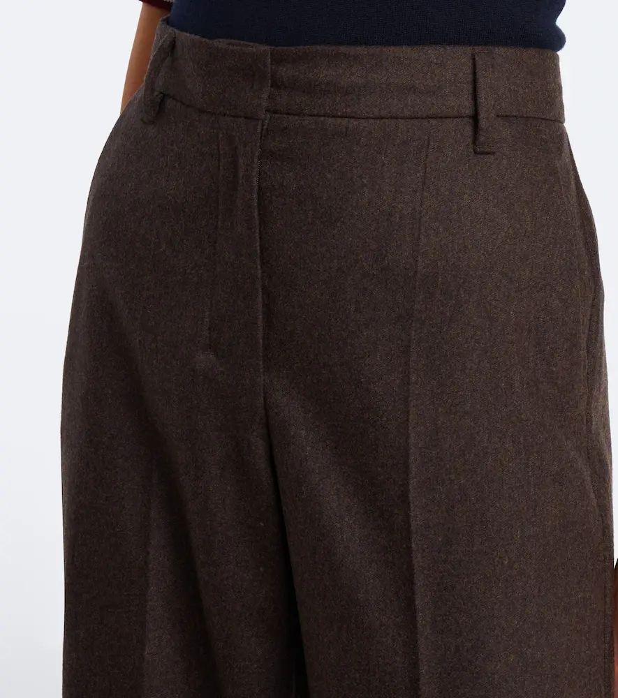 'S Max Mara 'S Max Mara Wool wide-leg pants | Thumbnail 6 'S Max Mara 'S Max Mara Wool wide-leg pants | Thumbnail 6