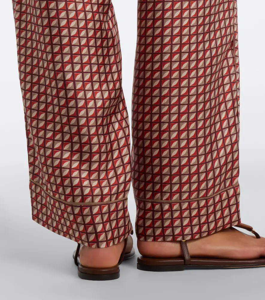 'S Max Mara 'S Max Mara Printed silk wide-leg pants | Thumbnail 4 'S Max Mara 'S Max Mara Printed silk wide-leg pants | Thumbnail 4