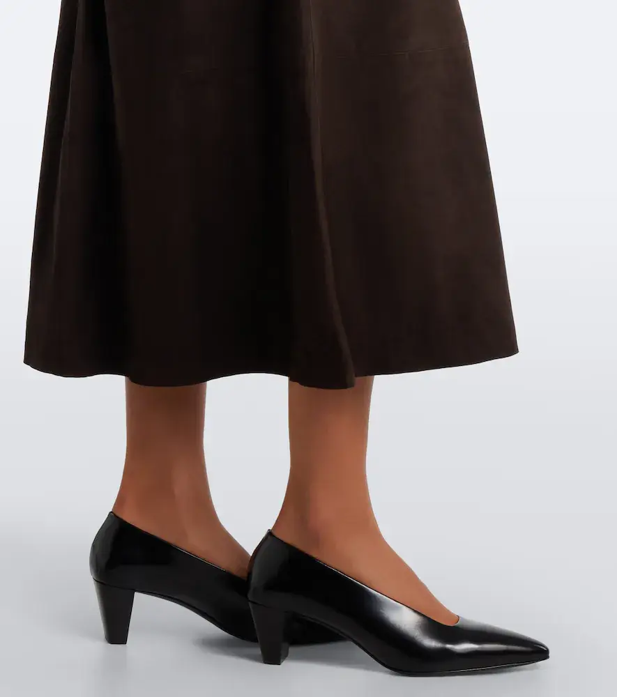 'S Max Mara 'S Max Mara Suede midi skirt | Thumbnail 3 'S Max Mara 'S Max Mara Suede midi skirt | Thumbnail 3