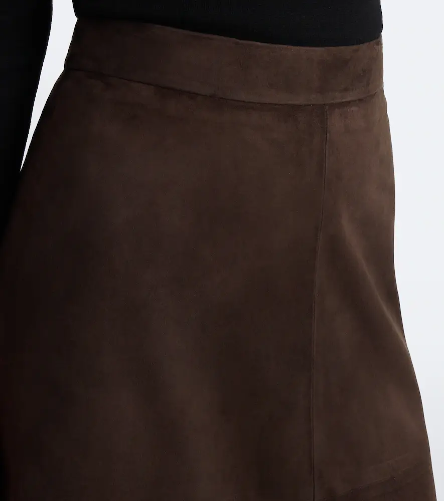 'S Max Mara 'S Max Mara Suede midi skirt | Thumbnail 5 'S Max Mara 'S Max Mara Suede midi skirt | Thumbnail 5