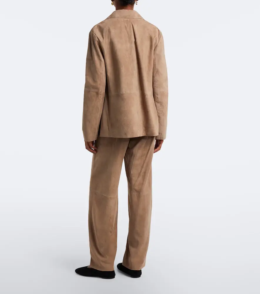 'S Max Mara 'S Max Mara Suede wide-leg pants | Thumbnail 4 'S Max Mara 'S Max Mara Suede wide-leg pants | Thumbnail 4