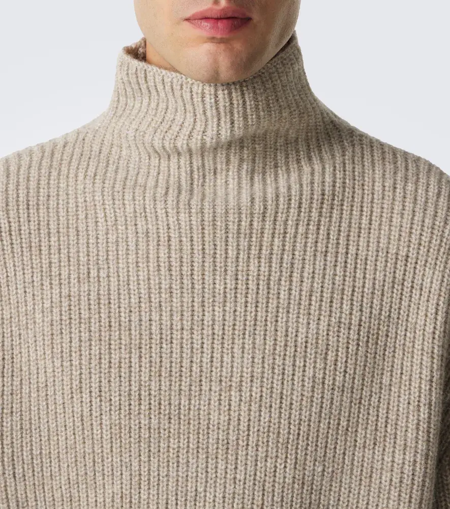 Lemaire Ribbed-knit alpaca and yak sweater | Thumbnail 4 Lemaire Ribbed-knit alpaca and yak sweater | Thumbnail 4