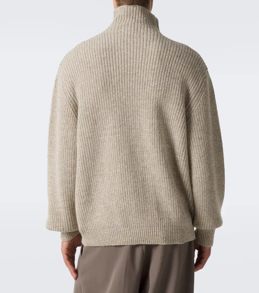 Lemaire Ribbed-knit alpaca and yak sweater | Thumbnail 7 Lemaire Ribbed-knit alpaca and yak sweater | Thumbnail 7