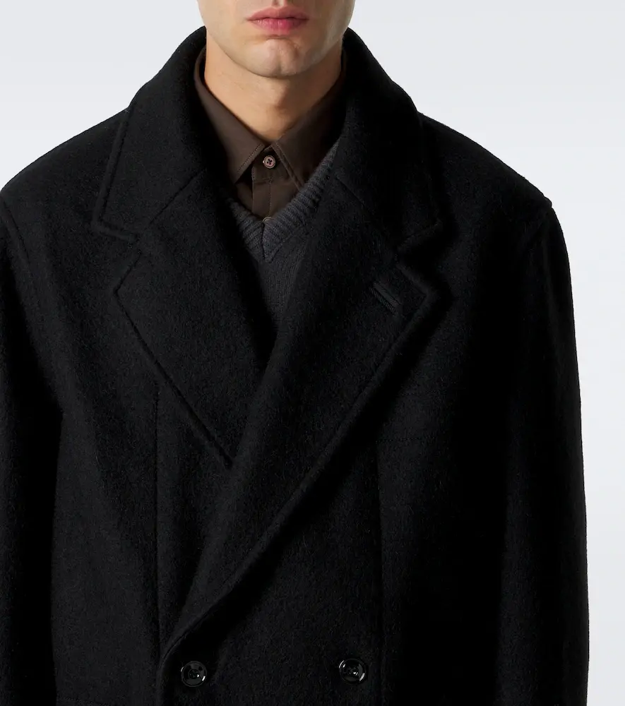 Lemaire Wool and alpaca peacoat | Thumbnail 2 Lemaire Wool and alpaca peacoat | Thumbnail 2